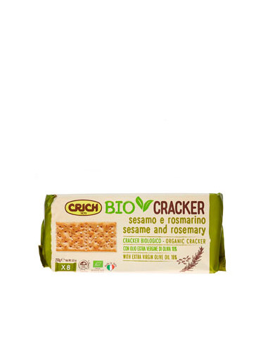 BIOCRACKER SESAMO Y ROMERO ECO 250 GR.