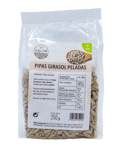 PIPAS DE GIRASOL 250 GR.