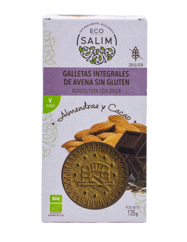 GALLETAS AVENA SG ALMENDRA&CACAO