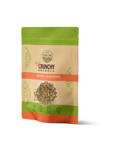 CRUNCHY GRANOLA QUINOA Y ALMENDRAS...