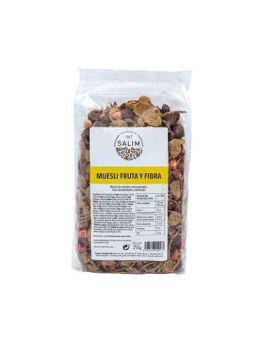 MUESLI FRUTA Y FIBRA 250 GR