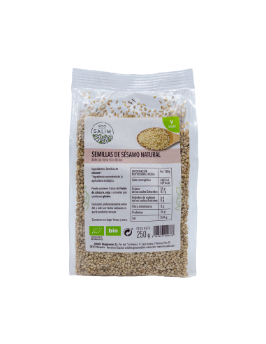 SÉSAMO NATURAL ECOLÓGICO 500 GR