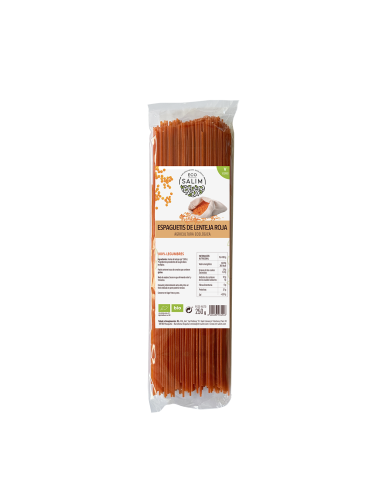 ESPAGUETIS LENTEJA ROJA 250 GR