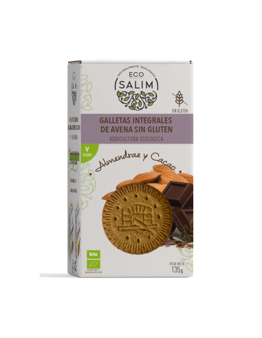 GALLETAS AVENA SIN GLUTEN ALMENDRA &...