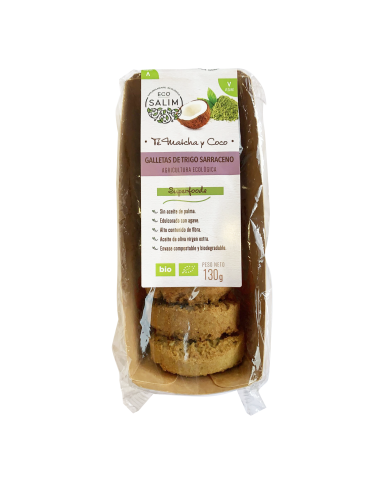 GALLETAS TRIGO SARRACENO TÉ MATCHA &...